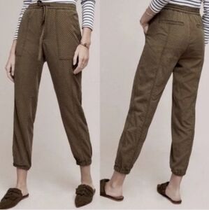 Anthropologie Polk A Dot Joggers